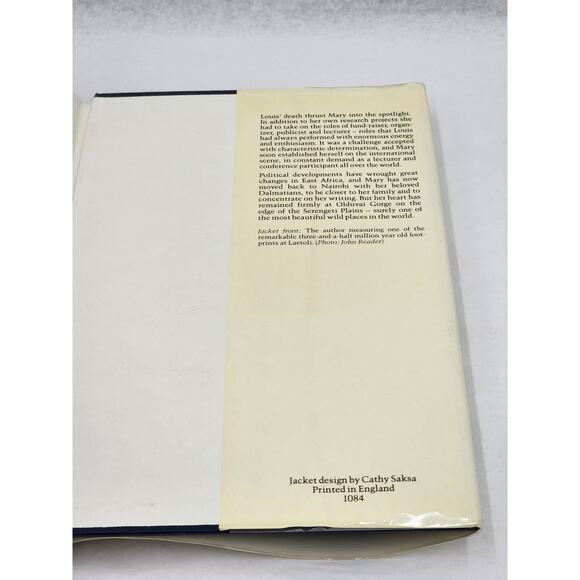 Disclosing The Past by Mary Leakey Autobiography Paleoanthropologist Africa 1984 - Picture 6 of 12